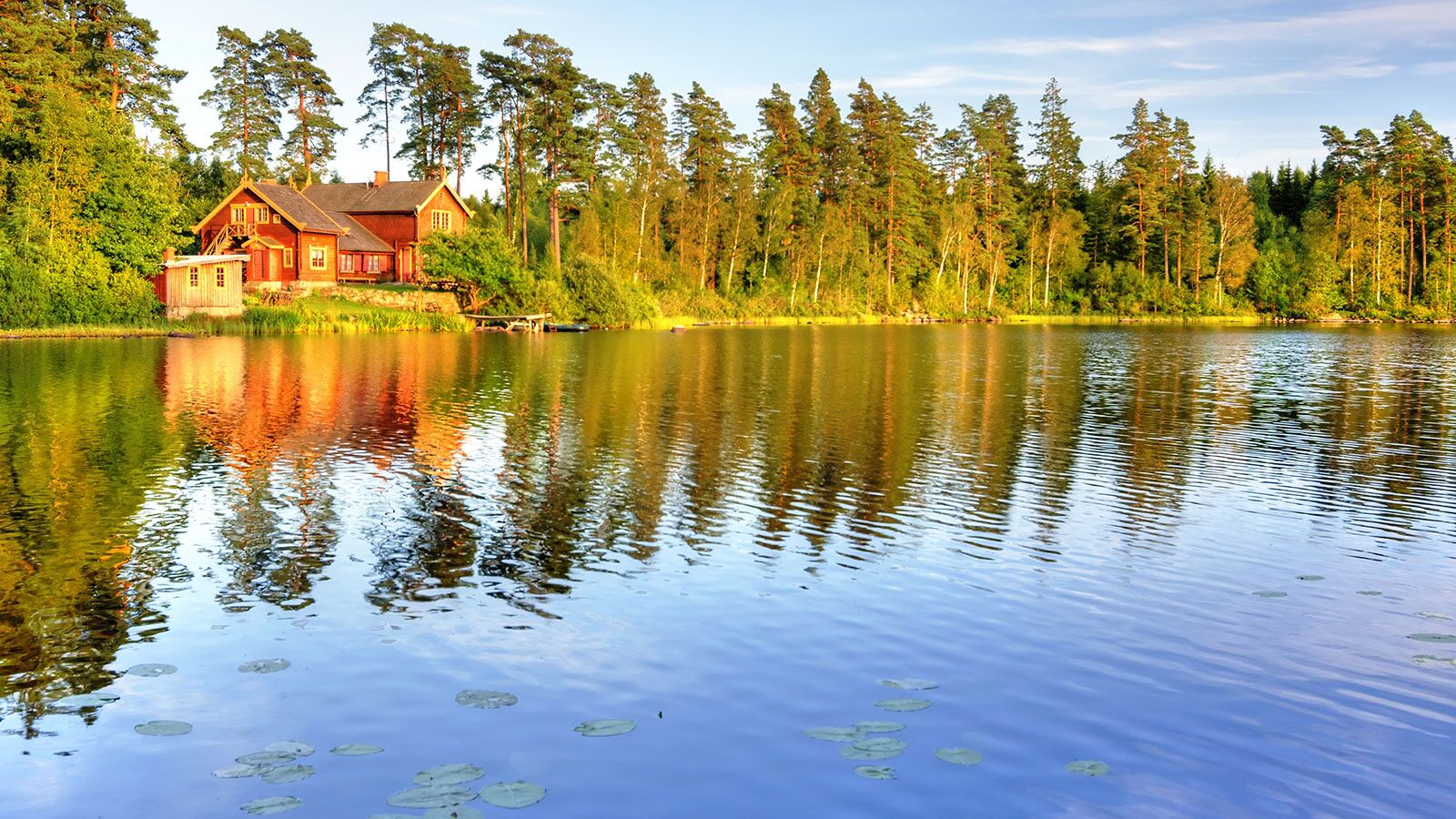 Ferienhäuser und Ferienwohnungen direkt am See
