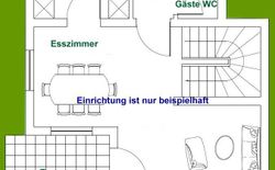 Bild 34: Erdgeschoss Haus "Claudia"