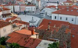 Bild 12: Blick über Piran