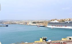 Senglea mittelalterliches Haus große Valletta Meerblick, Bild 1