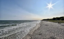 Bild 30: Ort allgemein. Strand am Abend