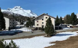 Bild 15: Ausssicht vom Wohnzimmer gegen Süden (Piz da la Margna)