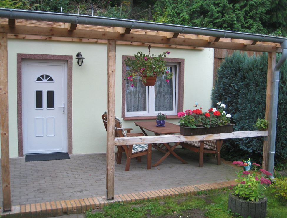 Ferienwohnung mit überdachter Terrasse, Usedom