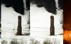 Bild 21: Funkenfeuer nach dem Fasching
