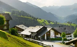 Bergblick Apartment Pany, (Pany). , Bild 1: Aussenansicht
