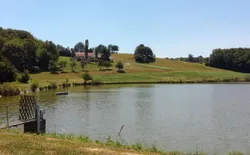 Bild 38: Fischteich von Savci